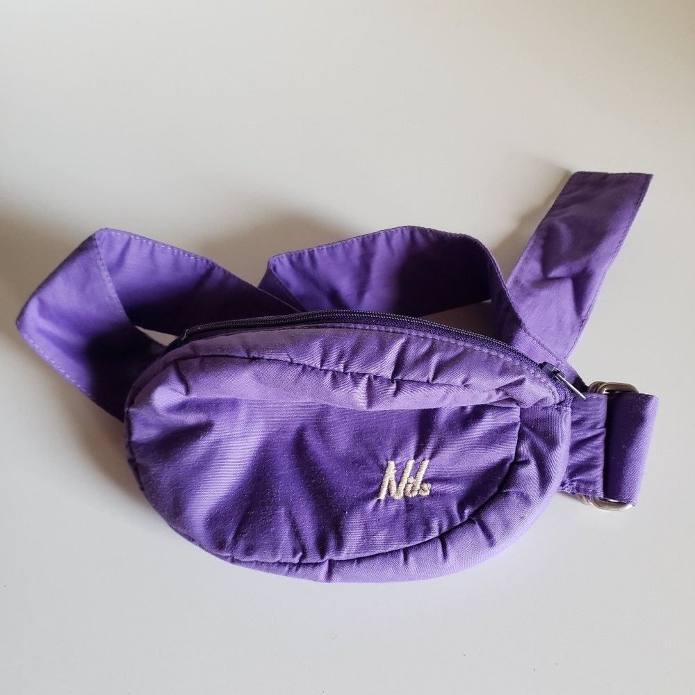 Purple Waist Fanny Pack